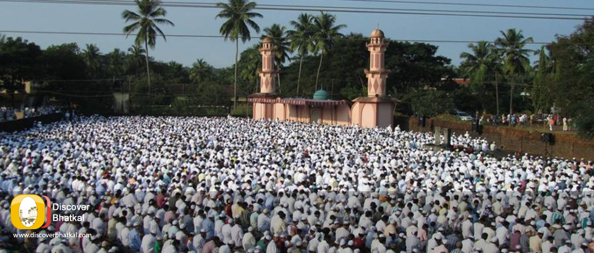 Eid ul Adha Prayer In Eidgah Bhatkal Town