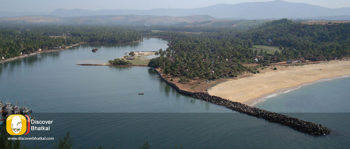 View Of Bhatkal Town From Light House.